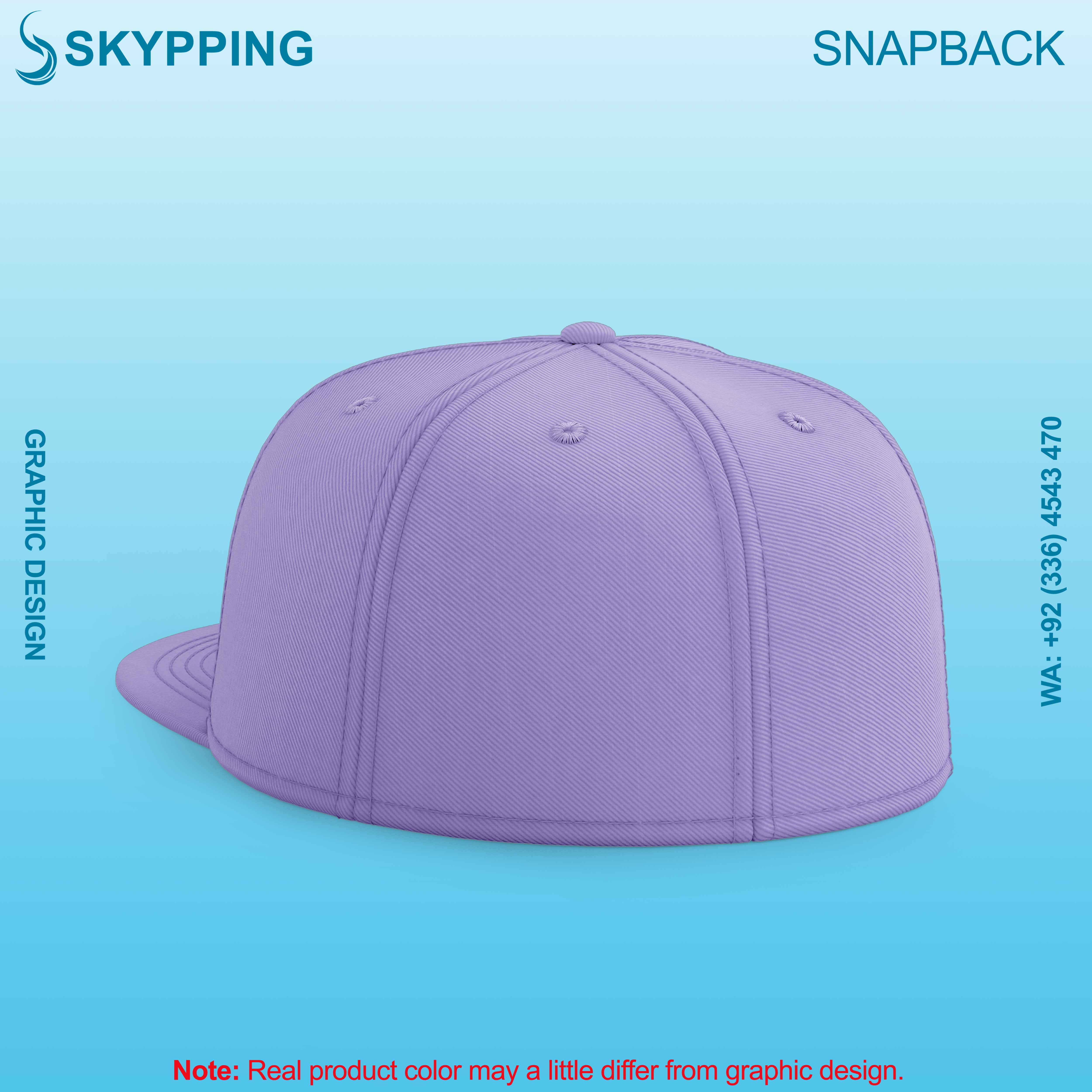 Snapback Hat - 5 Panel